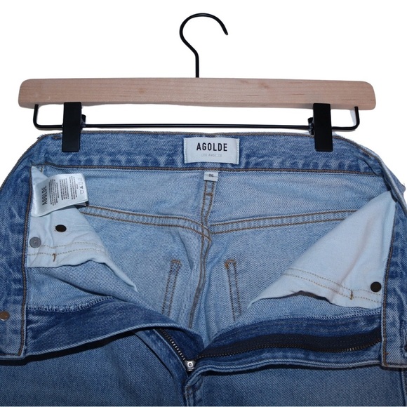 Agolde Pinch Waist High Rise Kick Riptide - Picture 7 of 11